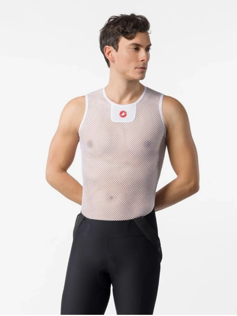 Castelli Core Mesh 3 Sleeveless Base Layer - White